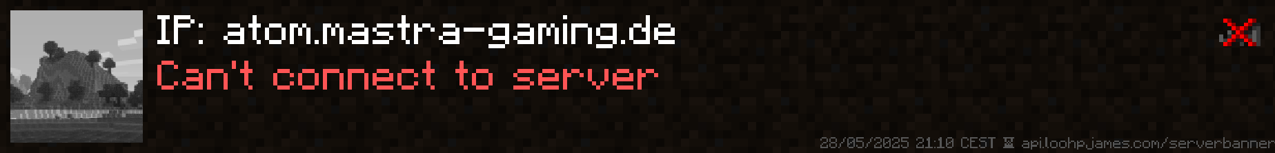 Minecraft Server Banner - atom.mastra-gaming.de