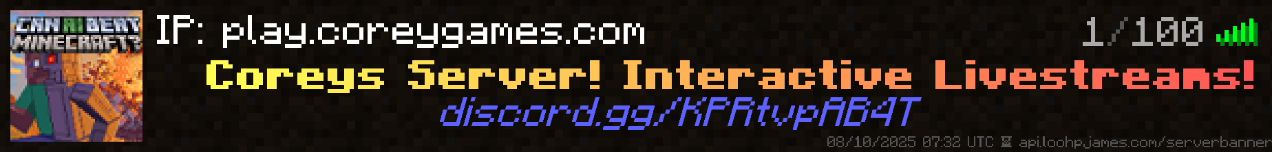 Minecraft Server: Can AI beat Minecraft?